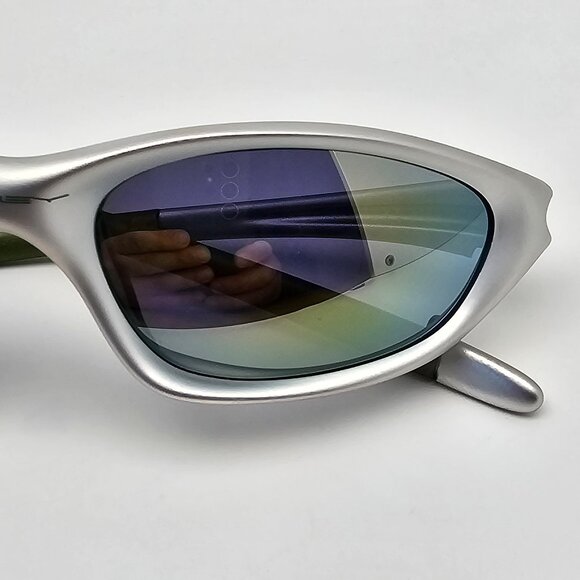 Oakley 04-289 XX FMJ 5.56 Frame Emerald Iridium Lens Sunglasses w/ Case RARE - Picture 12 of 15